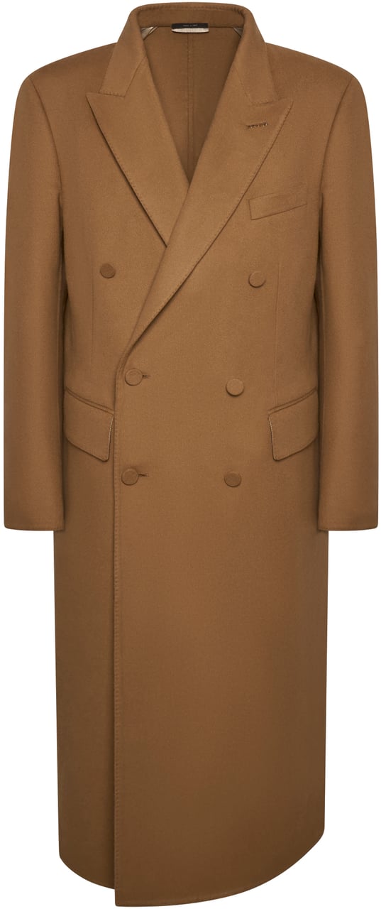 Tom Ford Coats Beige Beige