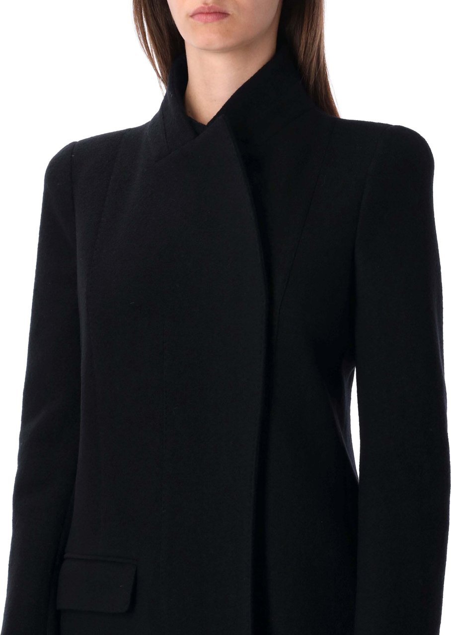 Tom Ford Double Breast Coat Show Nero Zwart