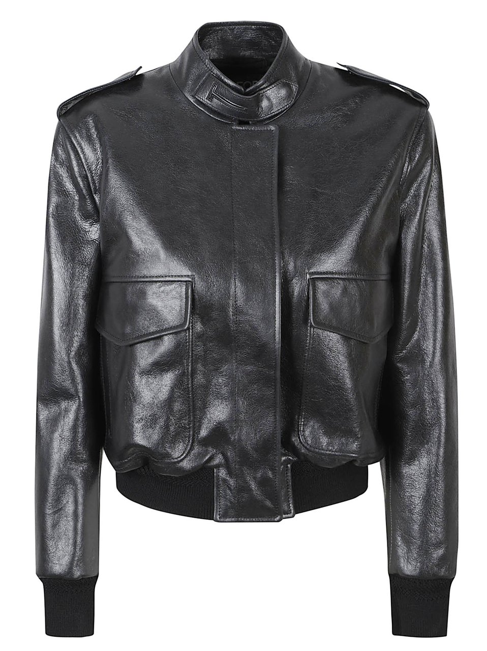 Tom Ford Coats Black Zwart