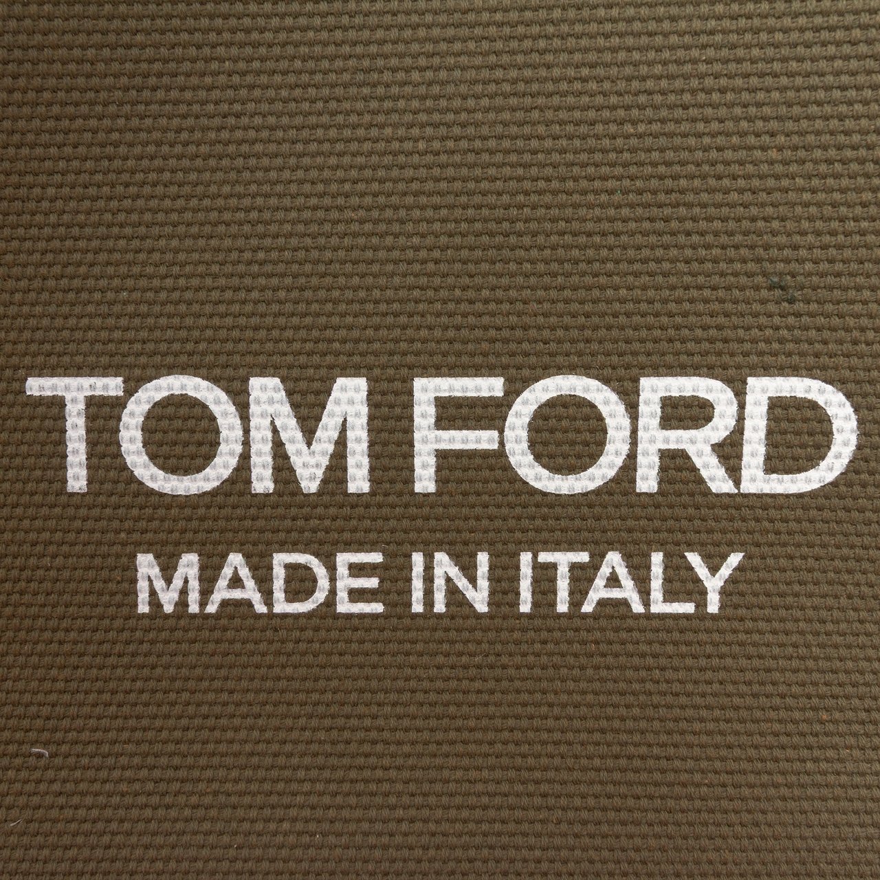 Tom Ford Medium Canvas T Screw Tote Bruin