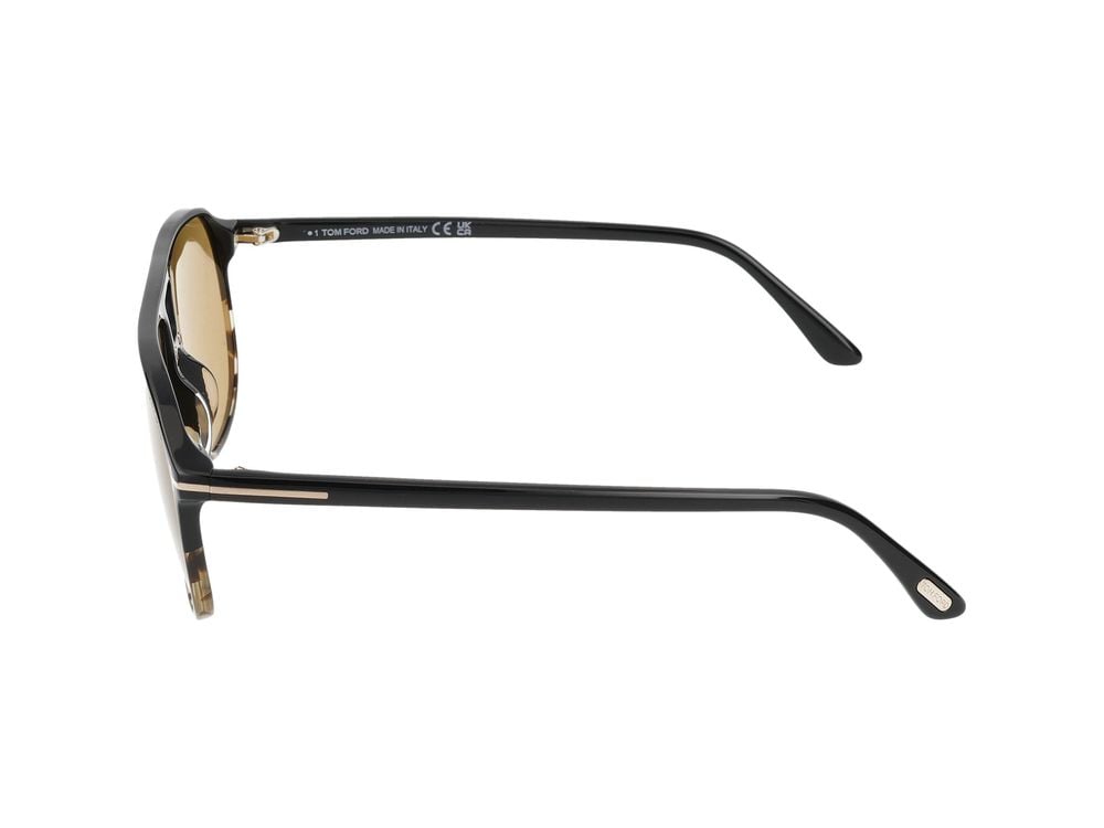 Tom Ford Amber Bold Oversized Square Sunglasses Groen