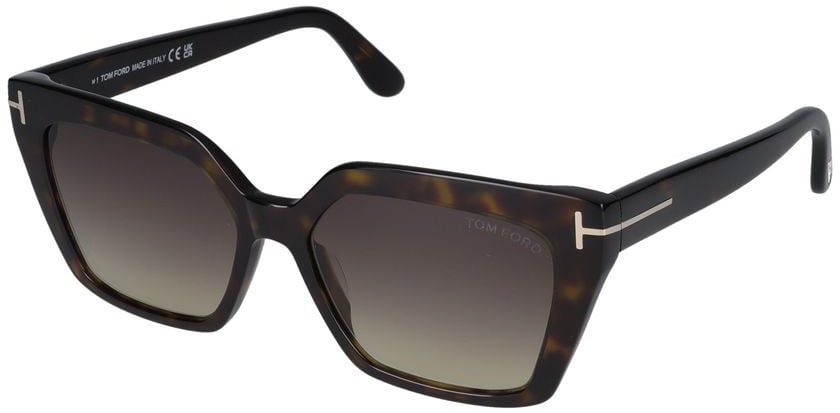 Tom Ford Sunglasses Ft1030 52,00Â F 53/15/140 Grijs