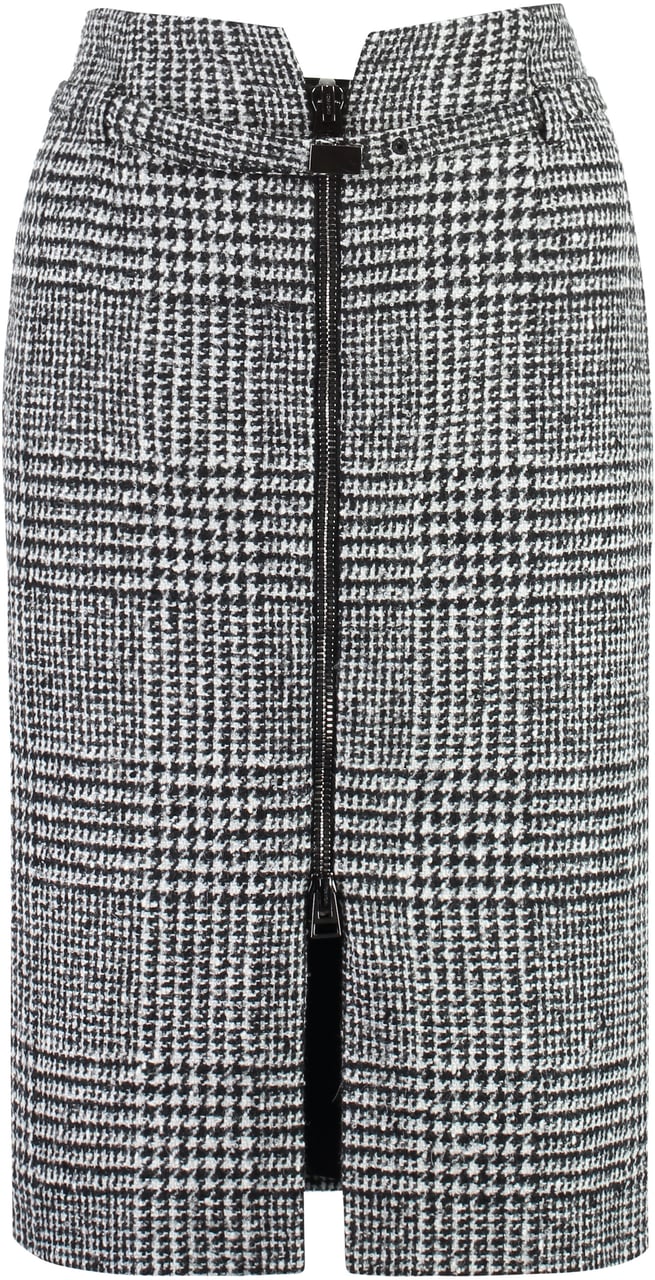 Tom Ford Wool skirt Zwart