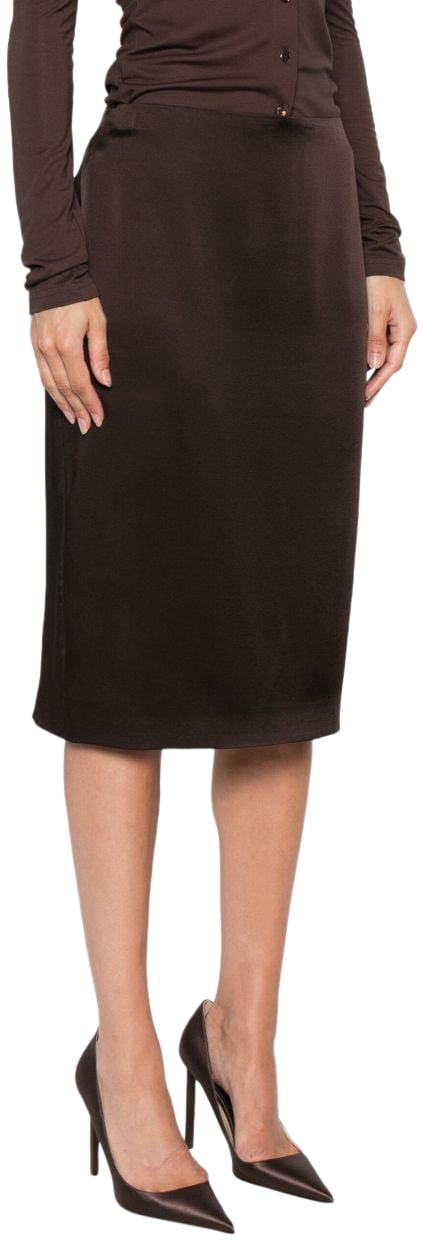 Tom Ford Skirts Marrone Scuro Bruin