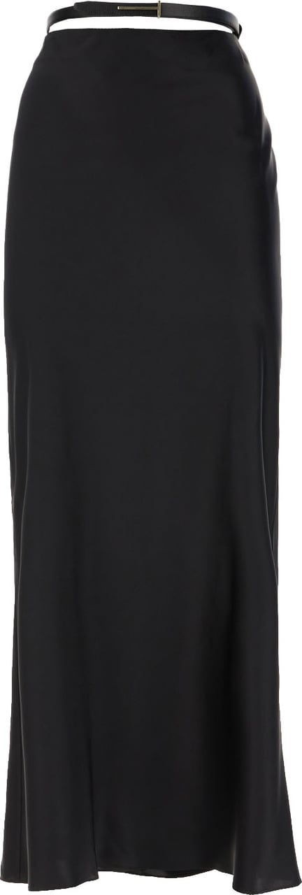 Tom Ford Black silk skirt Zwart