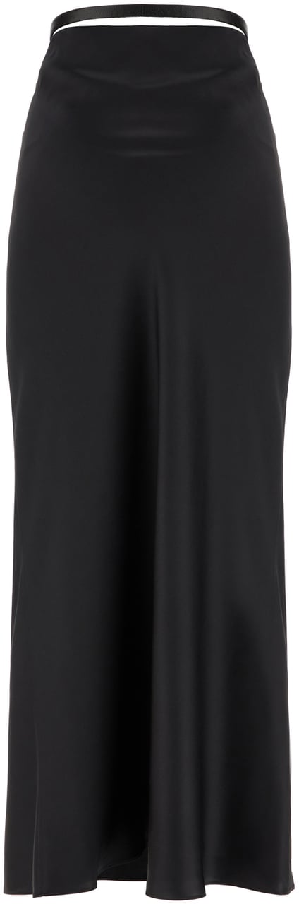 Tom Ford Black silk skirt Zwart