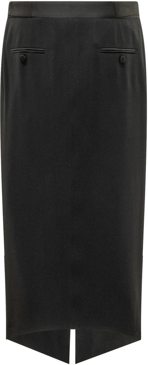 Tom Ford Gonna Pencil con Spacco Frontale Zwart