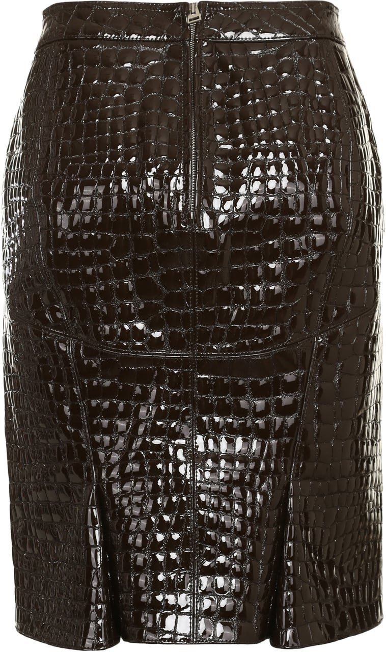 Tom Ford Leather skirt Bruin