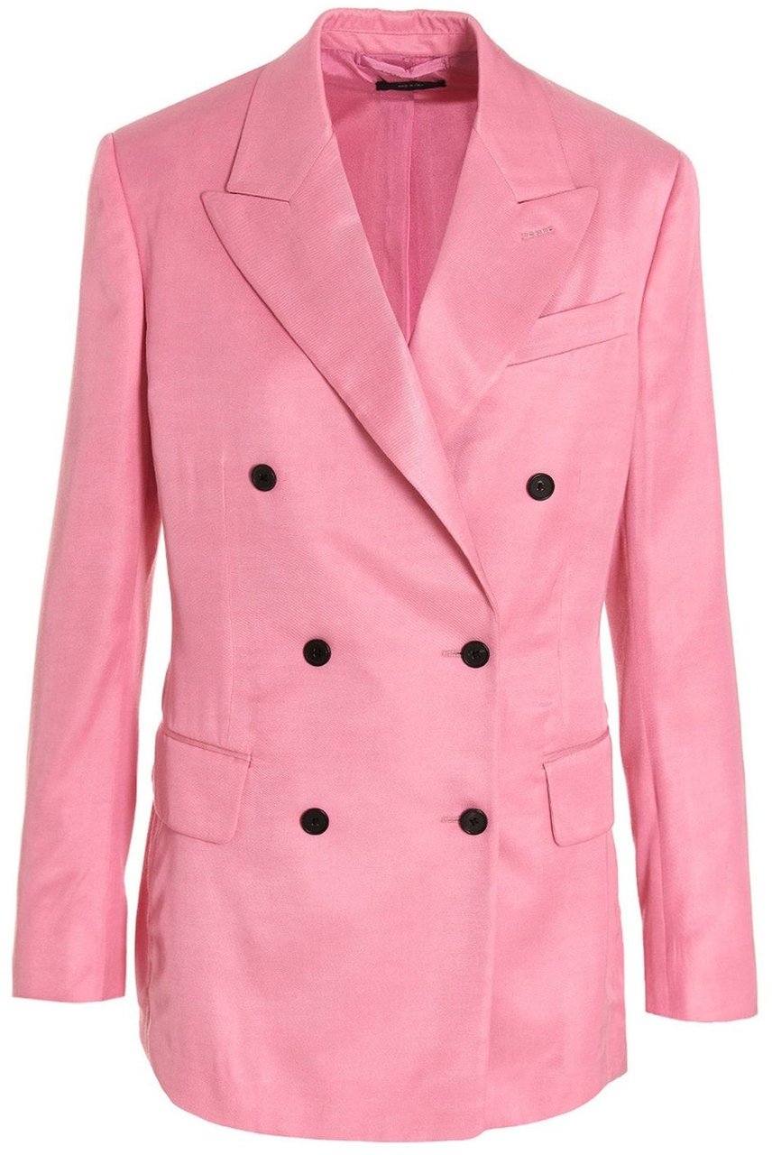 Tom Ford Tom Ford Double-Breasted Blazer Roze