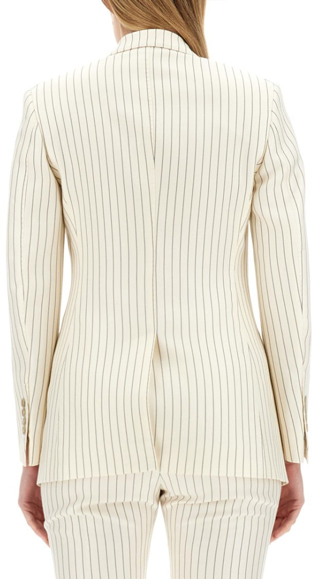 Tom Ford Double-Breasted Jacket "Wallis" Neutraal