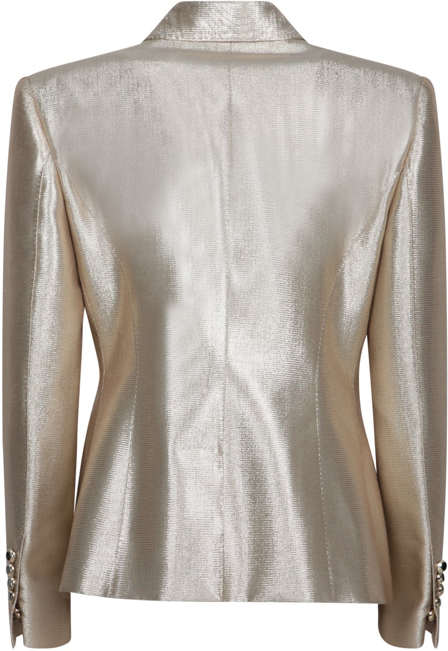 Tom Ford TOM FORD Metallic Jackets Zilver