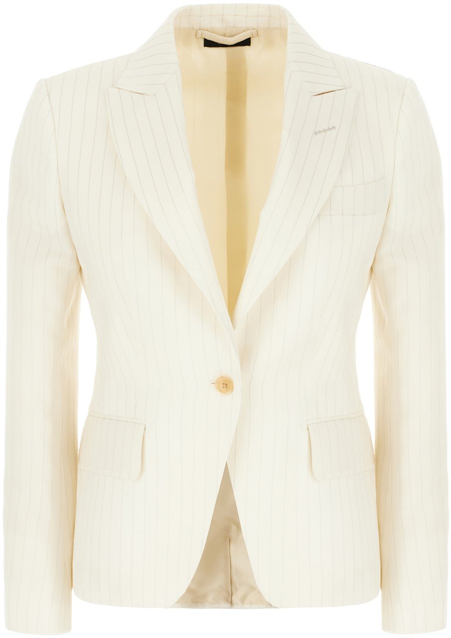 Tom Ford Tom Ford Embroidered wool blend blazer Divers