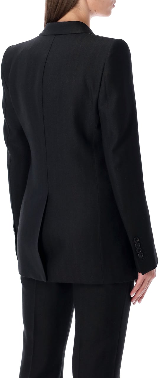 Tom Ford Double Breast Blazer Show Nero Zwart