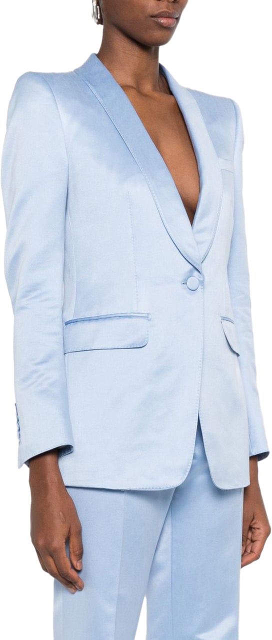 Tom Ford Jackets Clear Blue Lichtblauw