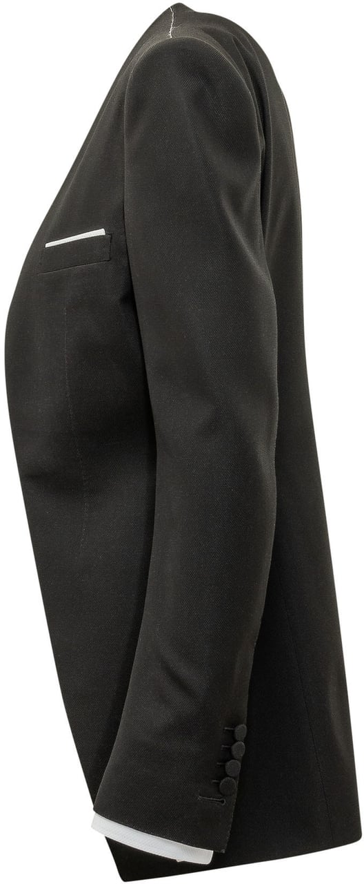 Tom Ford Giacca con Scollo Profondo Zwart