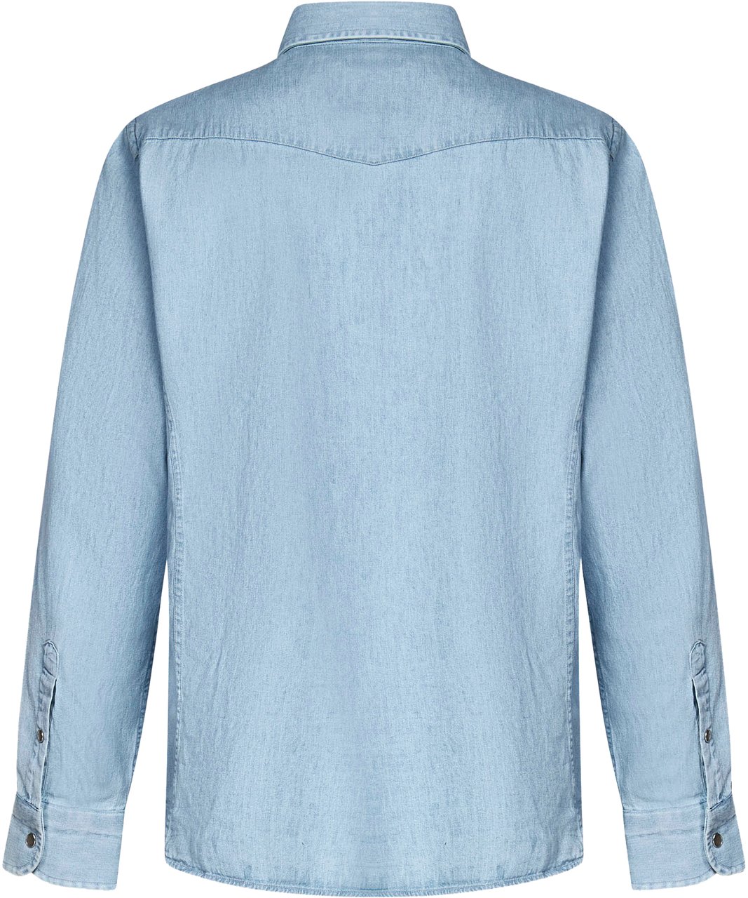 Tom Ford Shirts Clear Blue Blauw