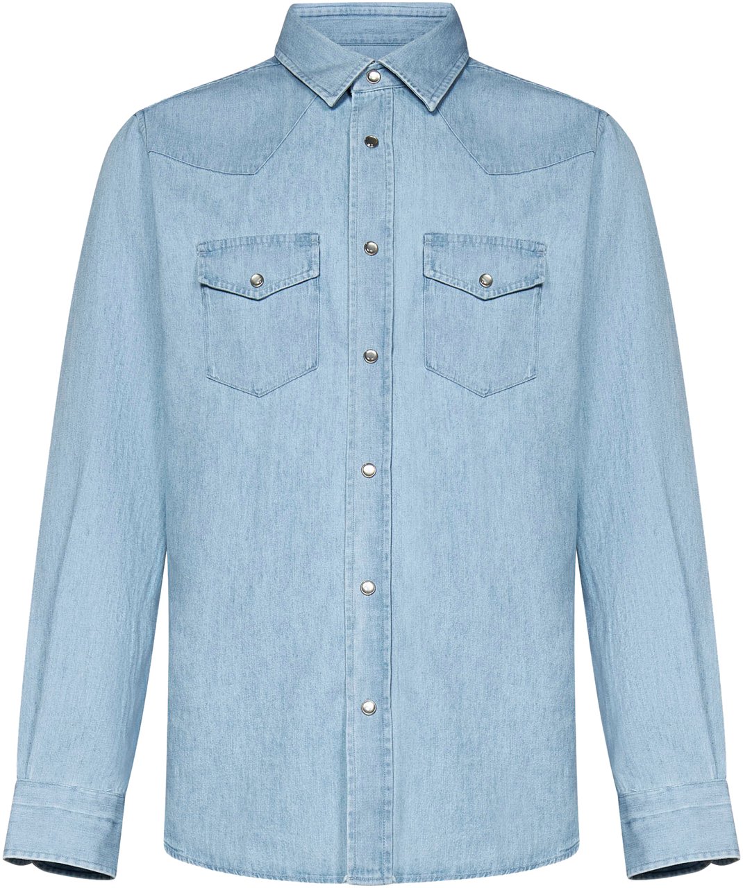 Tom Ford Shirts Clear Blue Blauw
