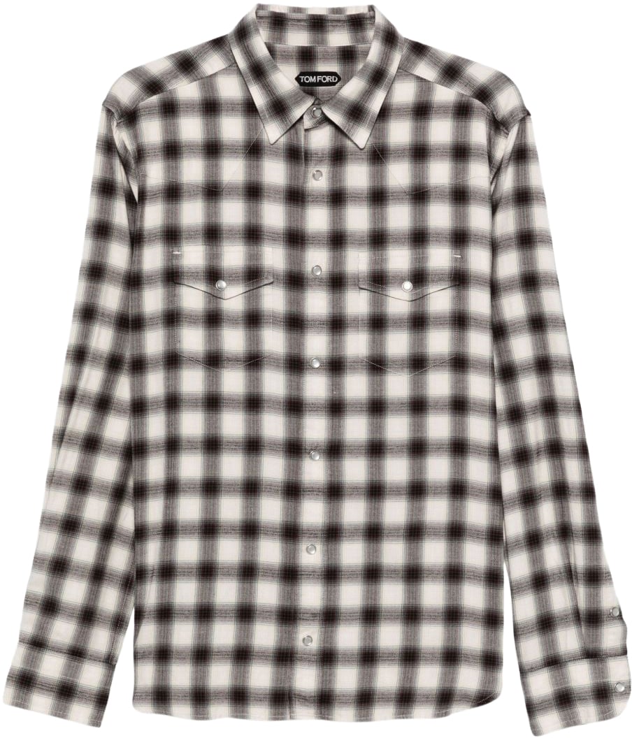 Tom Ford Shirts Brown Bruin