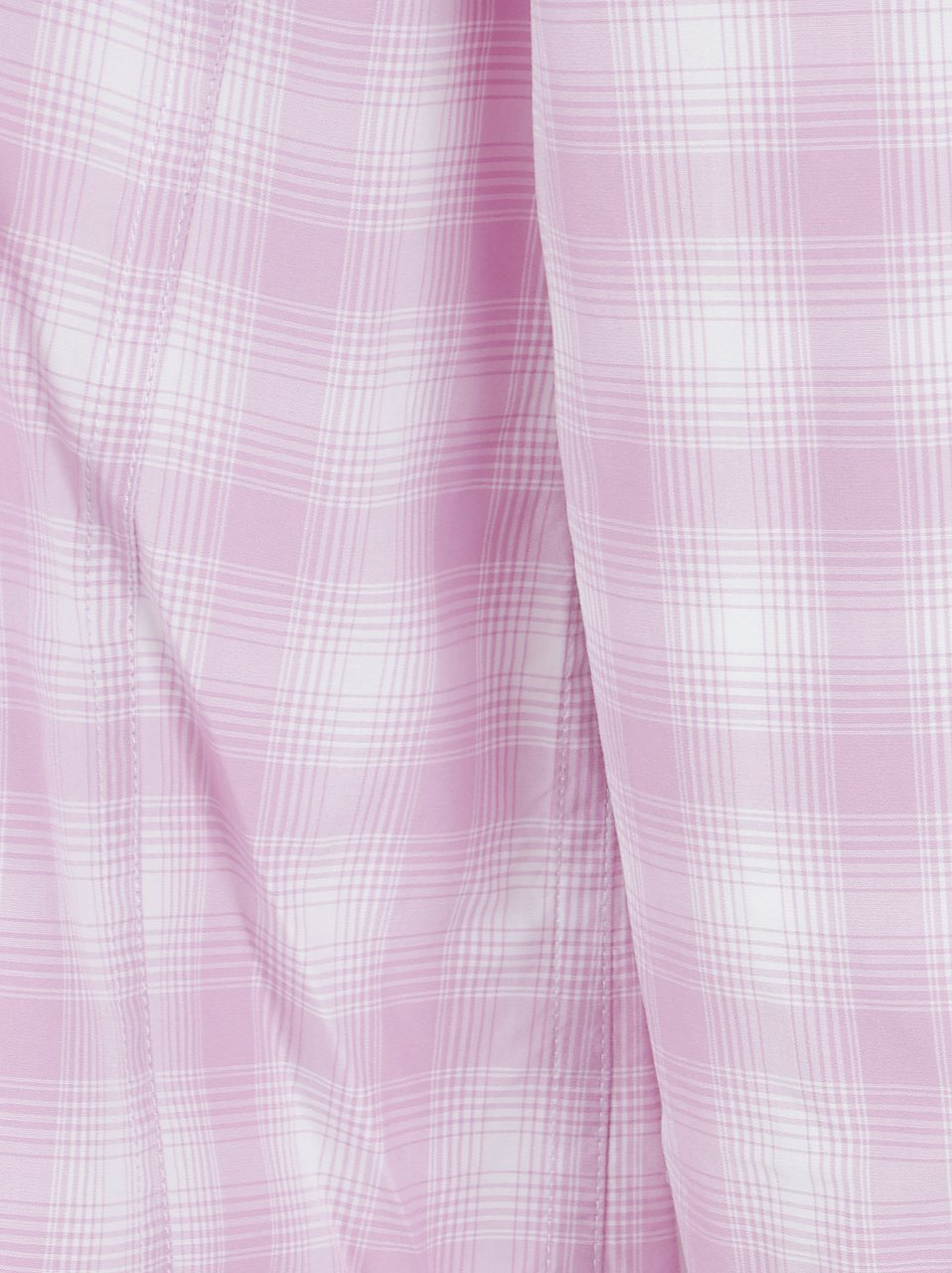 Tom Ford Check-Pattern Shirt with Chest Pockets Paars