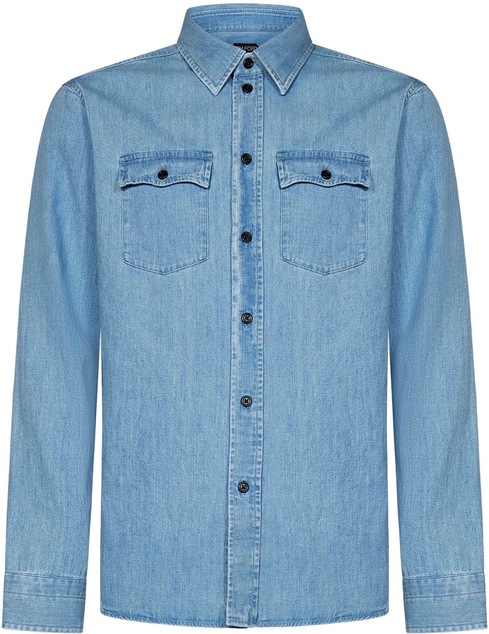 Tom Ford Shirts Blue Blauw