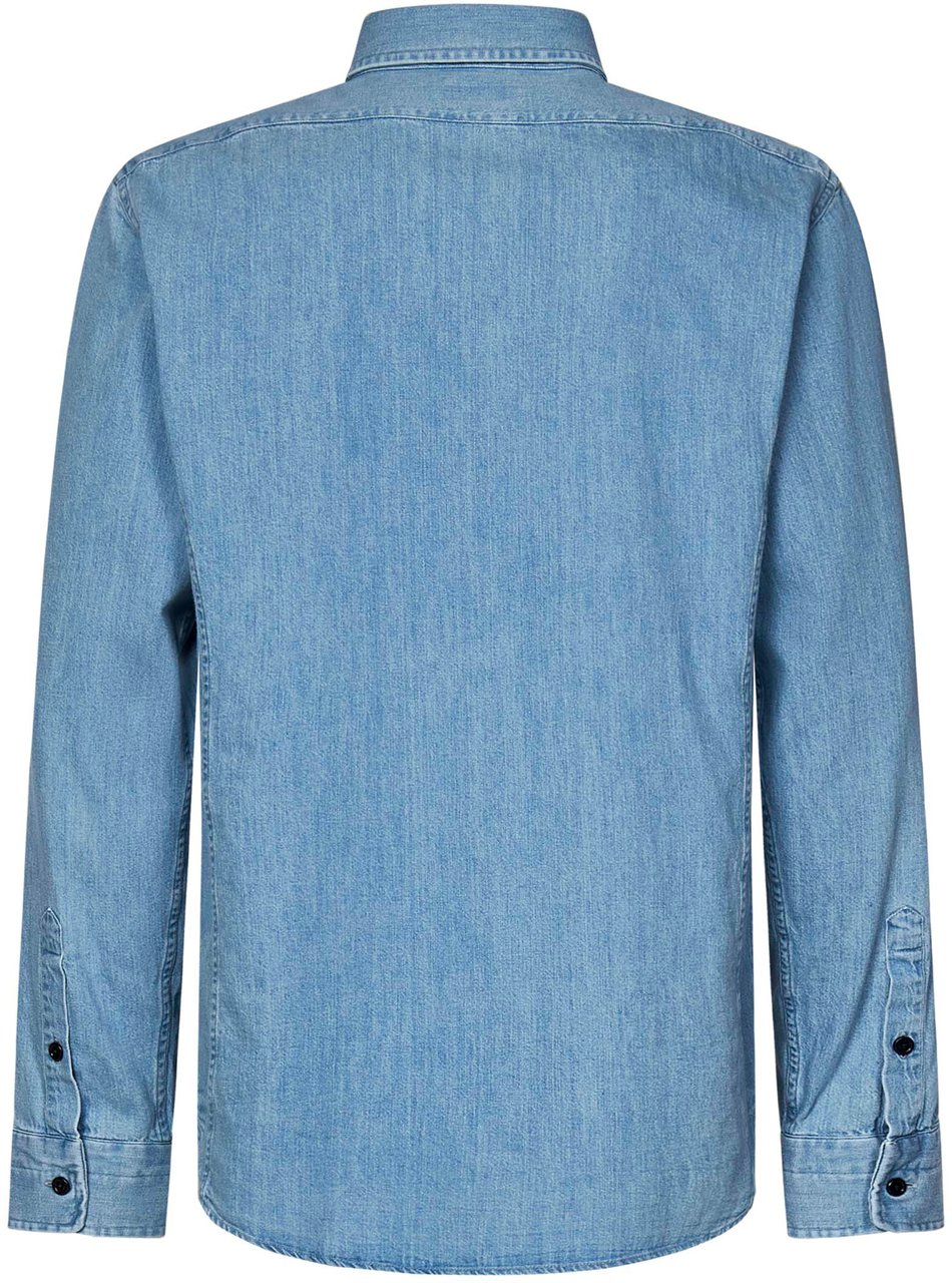 Tom Ford Shirts Blue Blauw