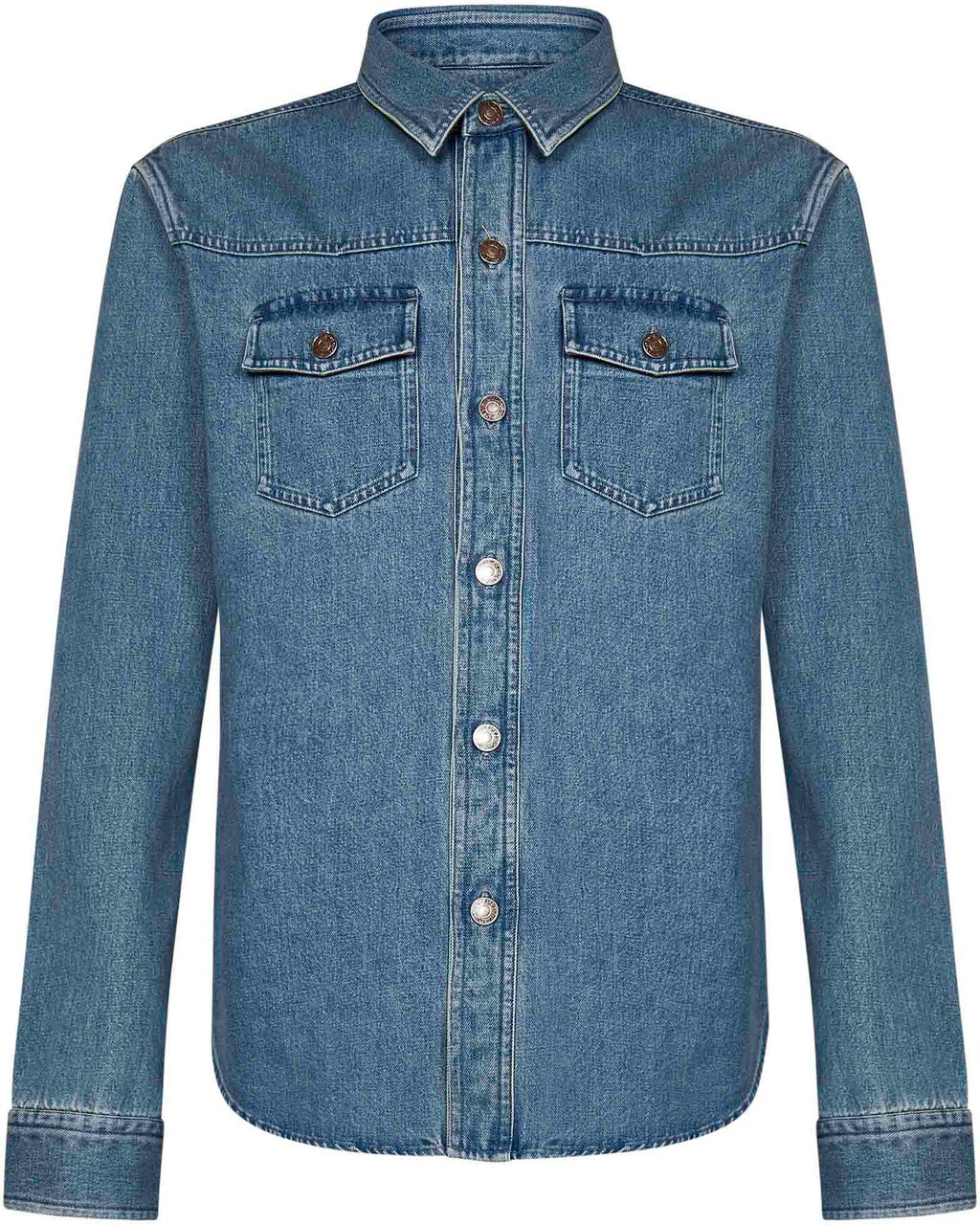 Tom Ford Shirts Blue Blauw