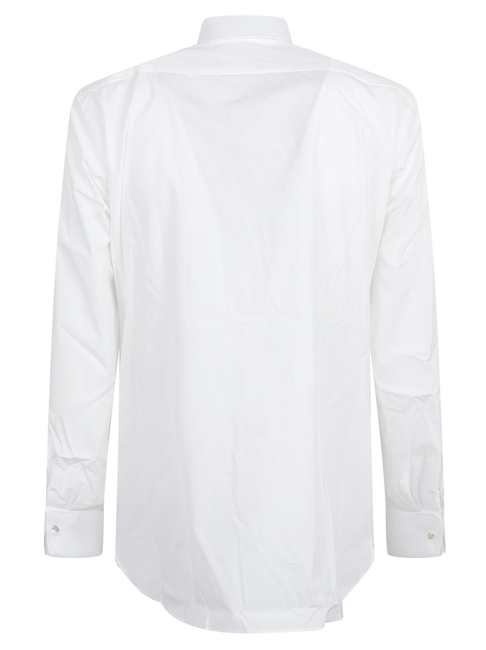 Tom Ford Classic Long-Sleeve Shirt with Pleated Front Panel and Pointed Collar Wit
