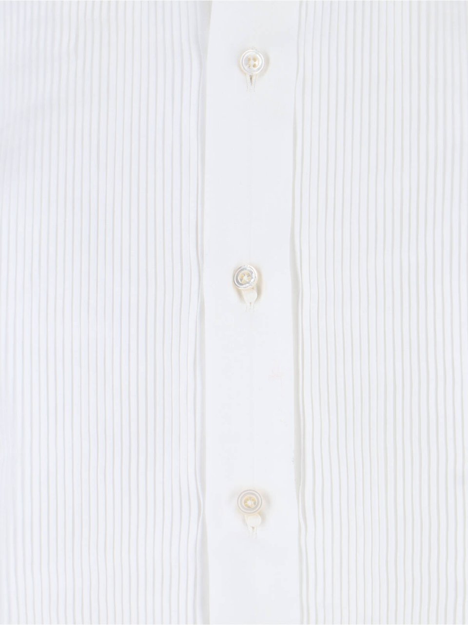 Tom Ford Tailored White Shirt with Structured Collar Wit