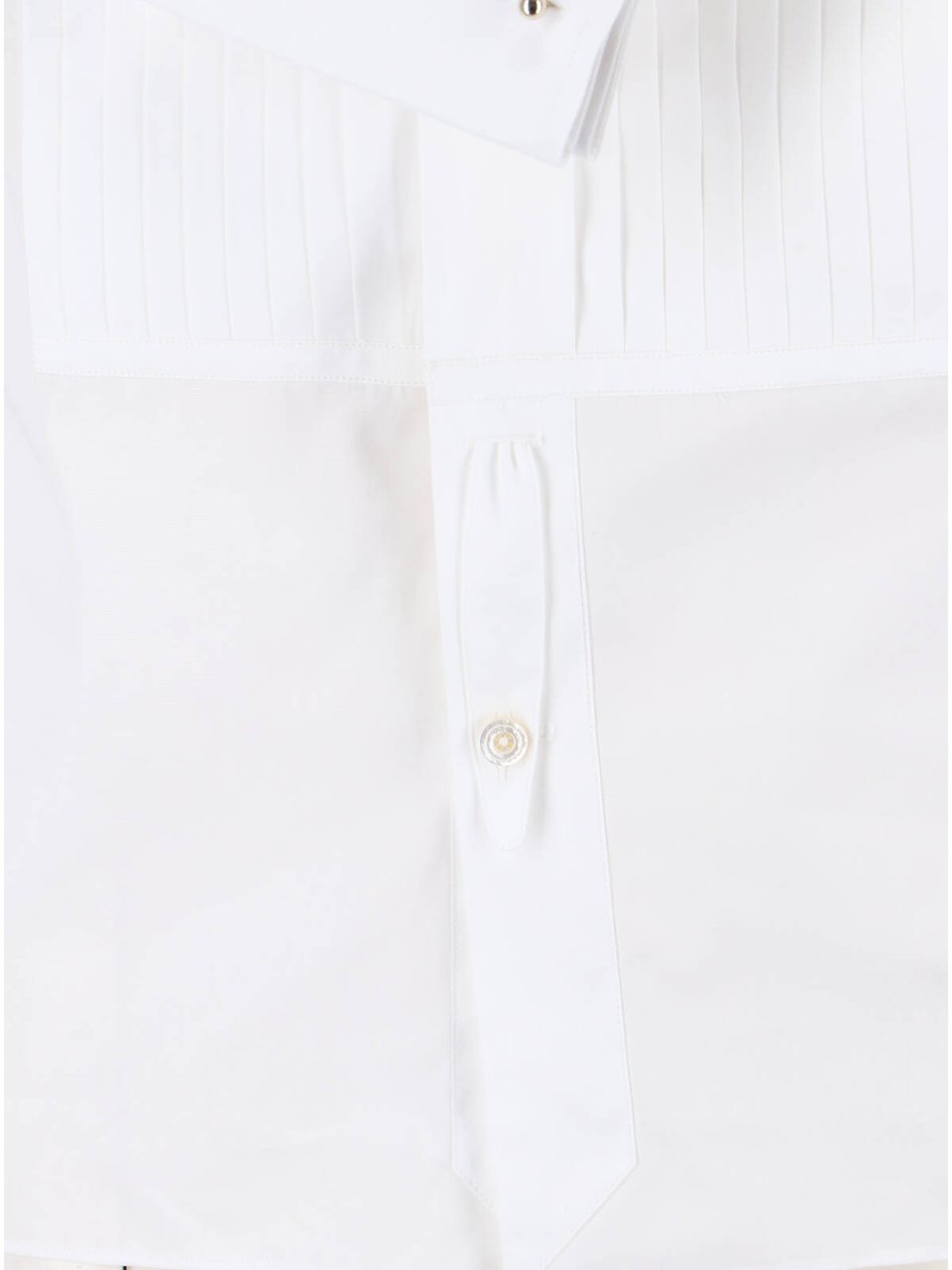 Tom Ford White Cocktail Classic Cotton Shirt Wit