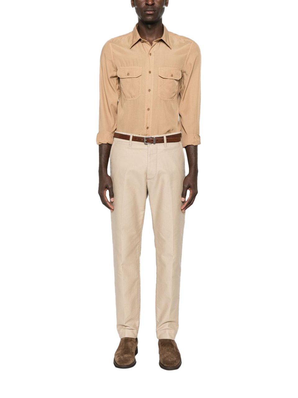 Tom Ford Shirts Beige Beige