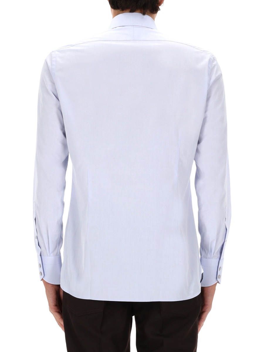 Tom Ford Slim Fit Formal Cotton Shirt Wit