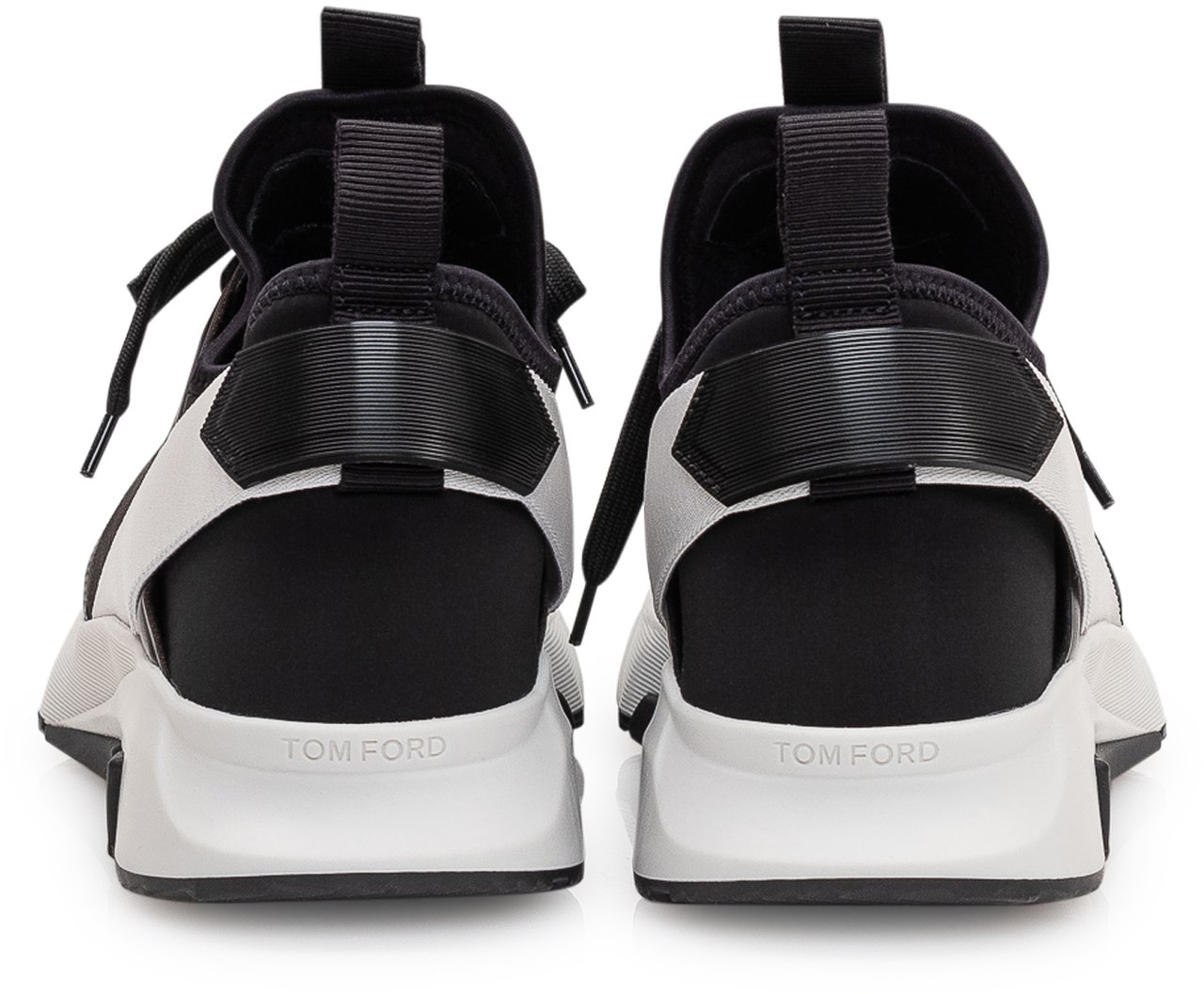 Tom Ford Leather Jago Sneaker Zwart