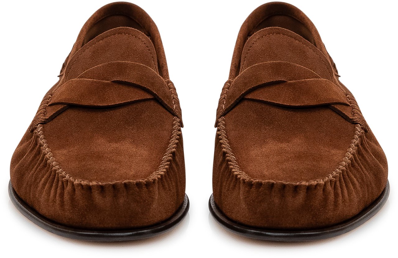 Tom Ford Mocassino Twisted dal design essenziale Bruin