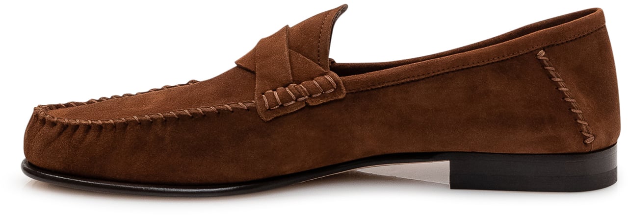 Tom Ford Mocassino Twisted dal design essenziale Bruin