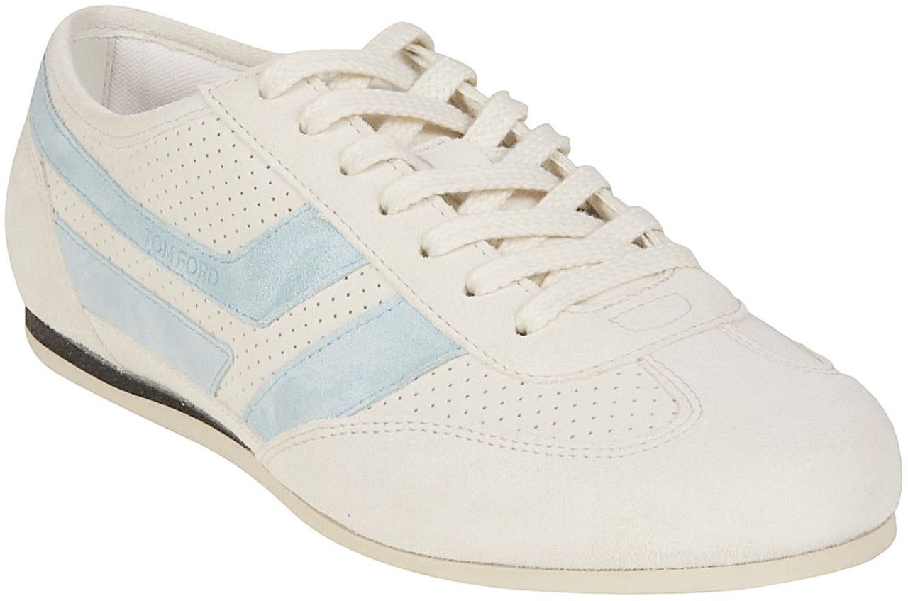 Tom Ford Brook Low Top Sneakers White Wit