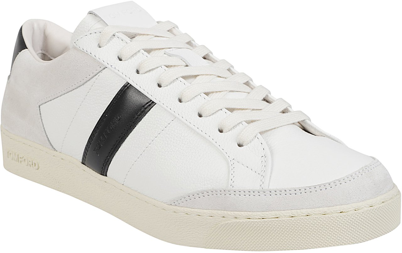 Tom Ford Blake Low Top Sneakers White Wit