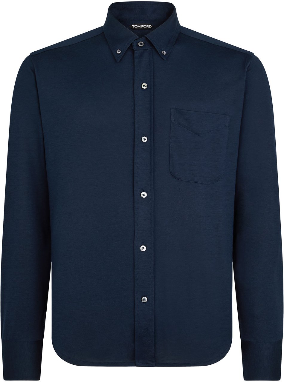Tom Ford Tom Ford Shirts Blue Blauw