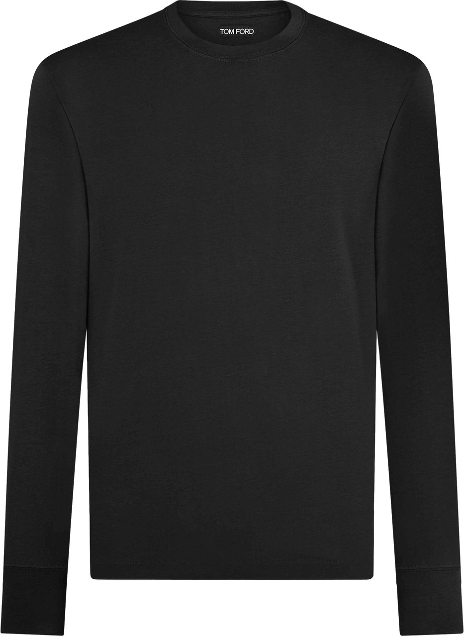 Tom Ford Tom Ford T-shirts And Polos Black Zwart