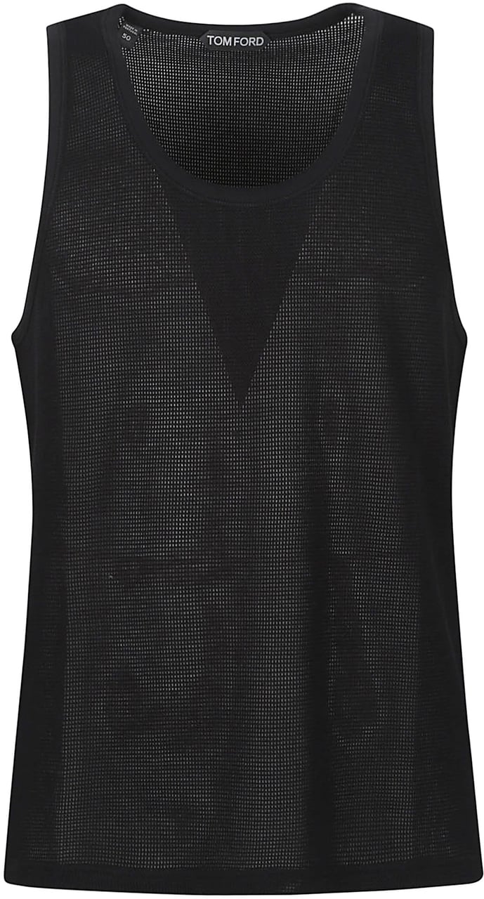 Tom Ford Tank Top Black Zwart