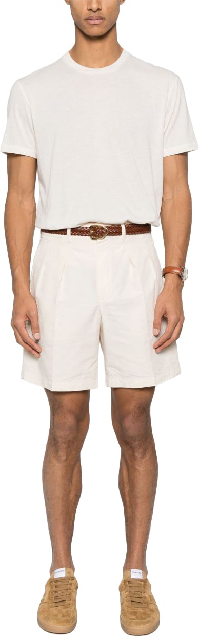 Tom Ford T-Shirts And Polos Ivory Wit