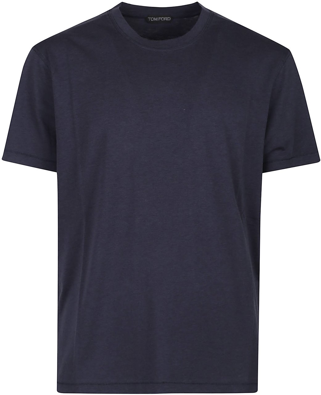 Tom Ford Cotton Logo T-shirt Blauw