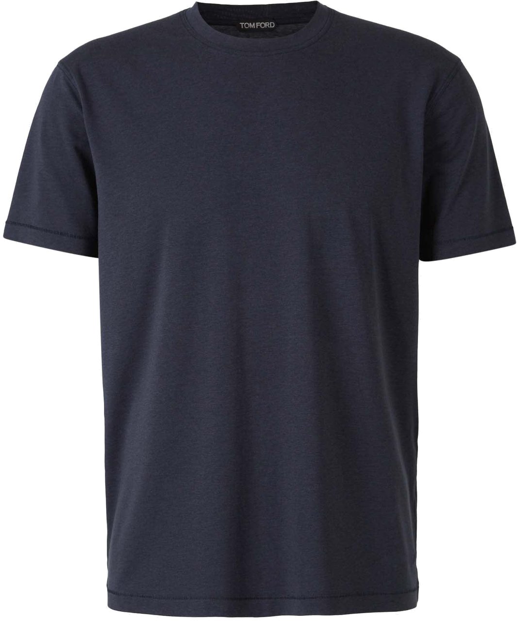 Tom Ford Cotton Logo T-shirt Blauw