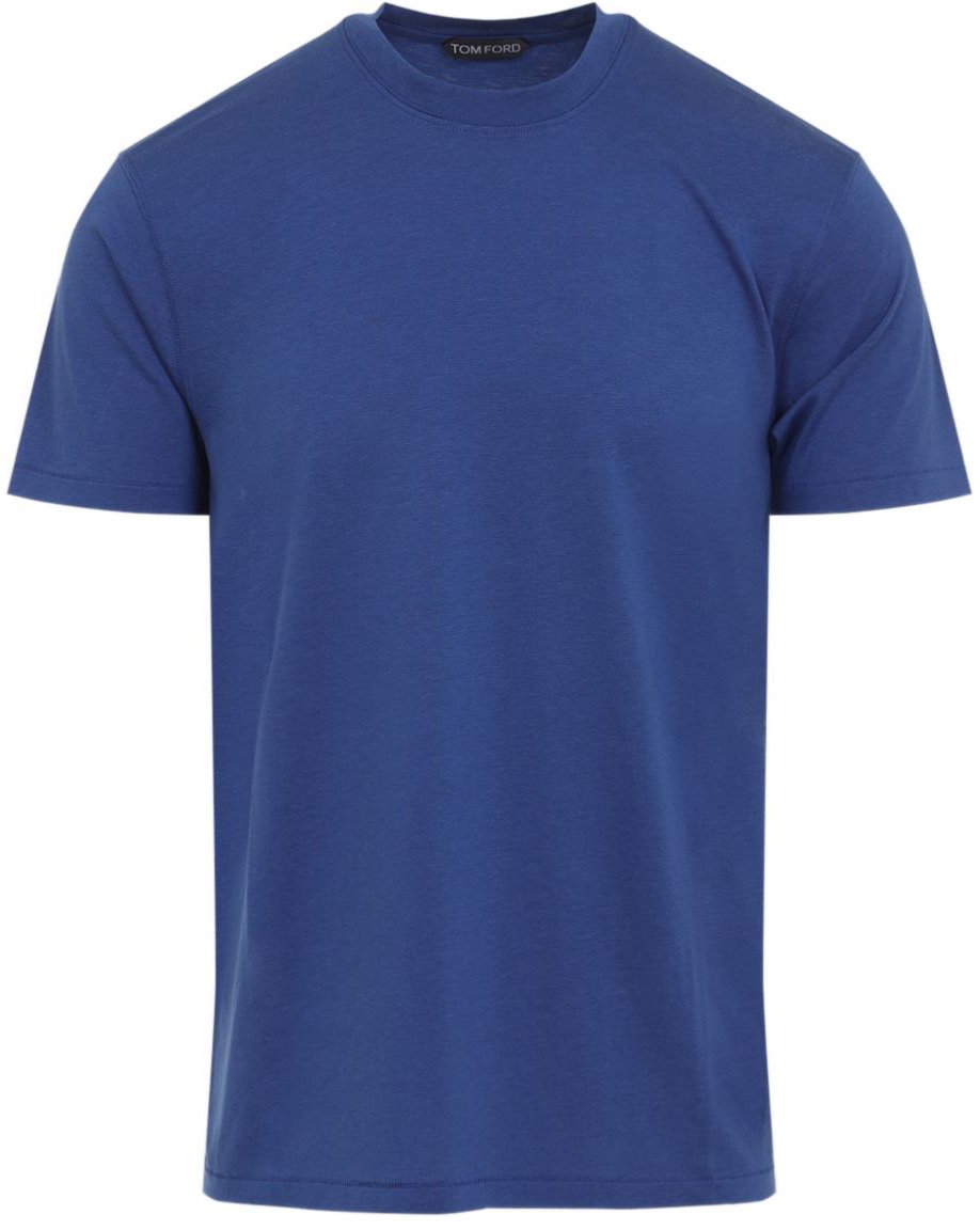 Tom Ford T-Shirts And Polos Blue Blauw