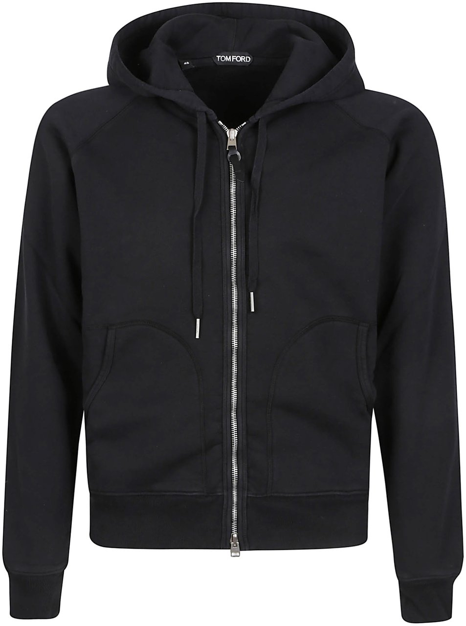 Tom Ford Full Zip Sweatshirt Black Zwart