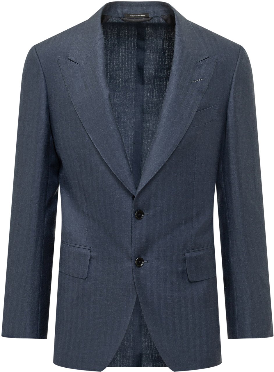 Tom Ford Tailored Jacket Blauw