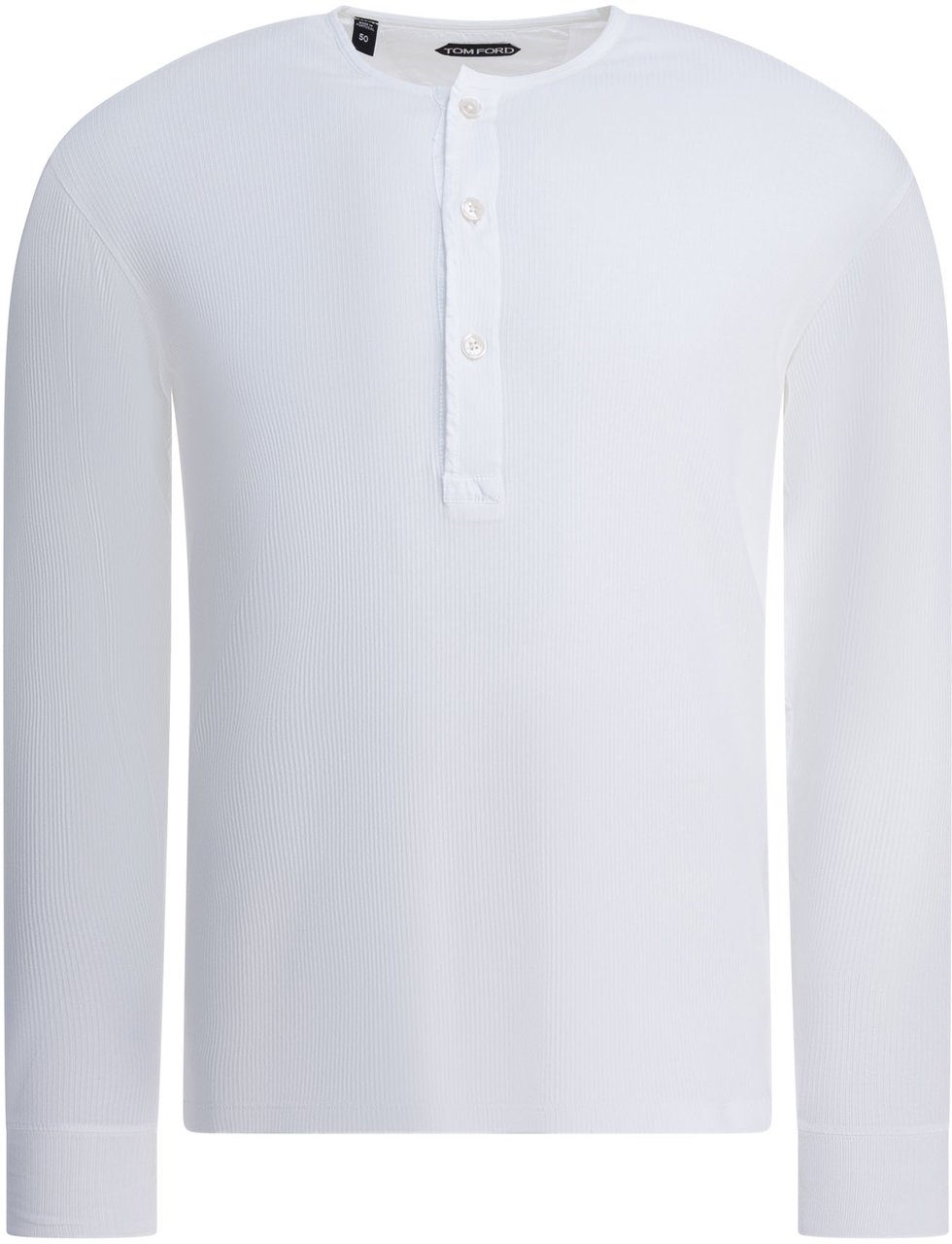 Tom Ford "Henley" T-shirt Wit
