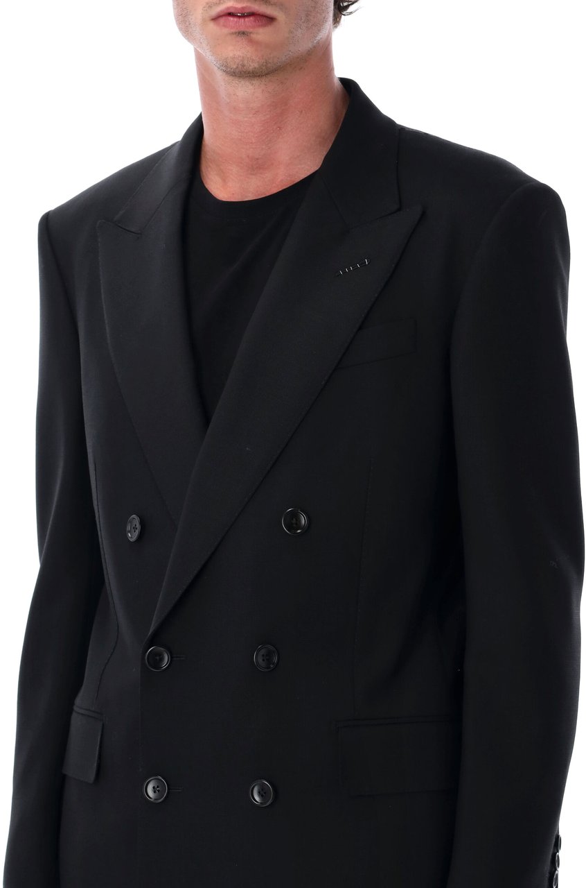 Tom Ford Blazer Db Show Nero Zwart