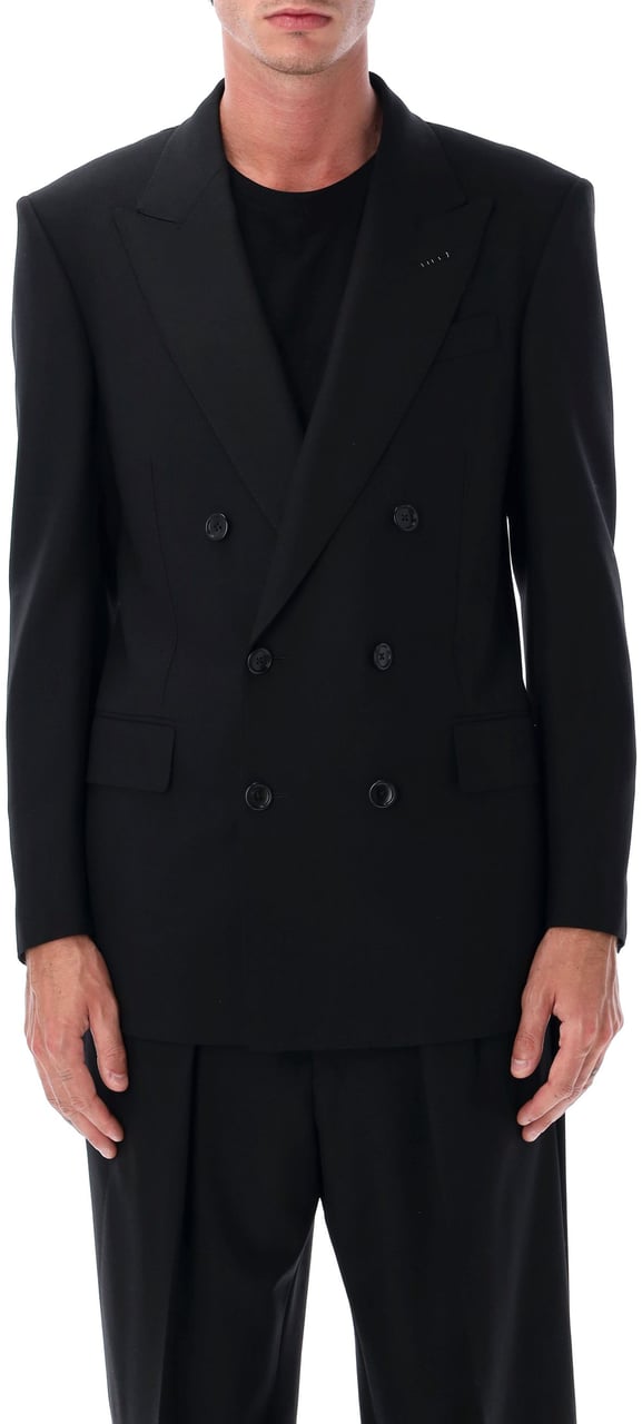 Tom Ford Blazer Db Show Nero Zwart