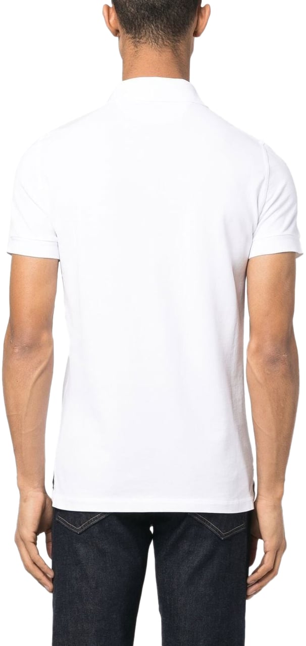 Tom Ford Tennis piquet polo shirt Wit