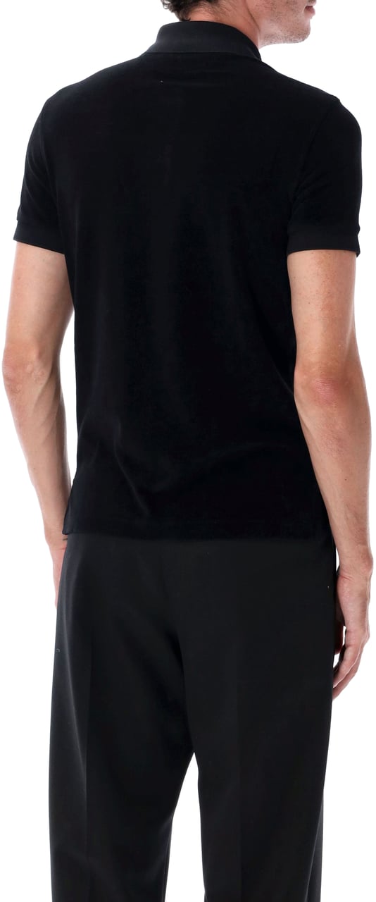 Tom Ford Towelling polo Zwart